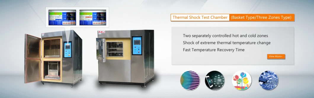 Programmable Simulation Climatic 3-Zone Thermal Shock Test Chamber for Brake Pad