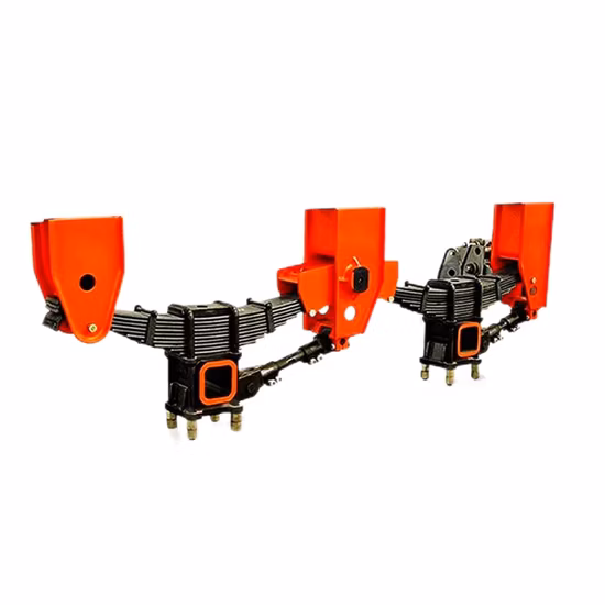 Американская подвеска Полуприцеп типа Fuwa Механическая подвеска