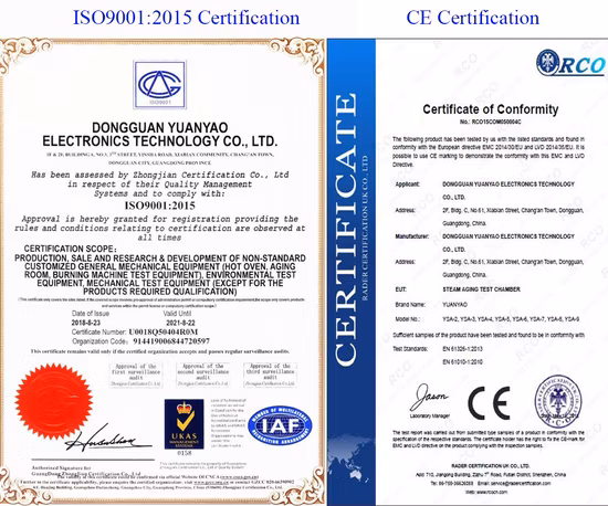 Портативная камера для испытания на старение тормозных паров для тестирования светодиодной продукции